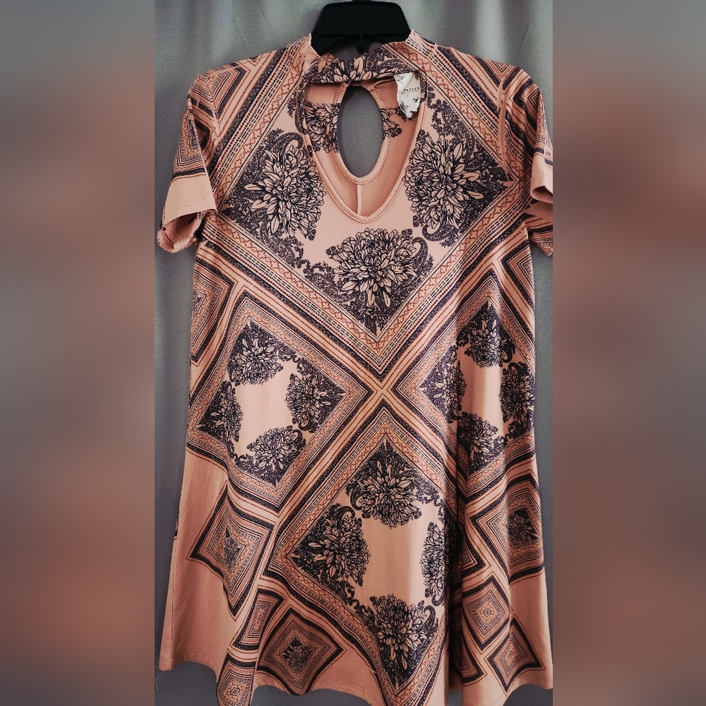 Floral Patterned Women's Top